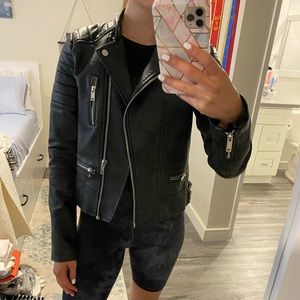 Zara Faux Leather Jacket
